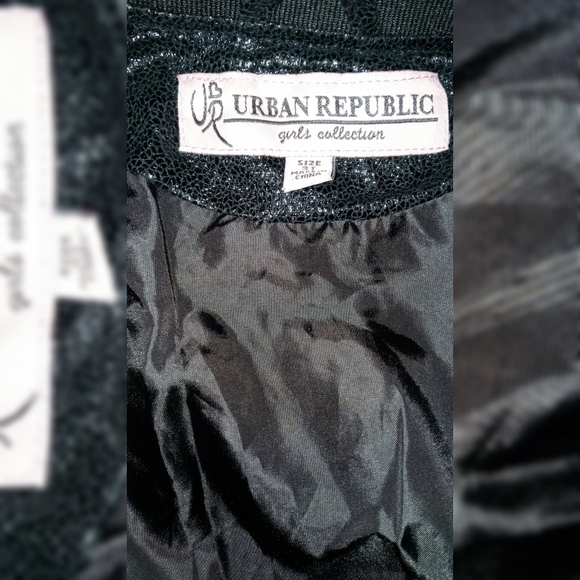 Urban Republic Girls Moto Jacket size 3T - Picture 2 of 6